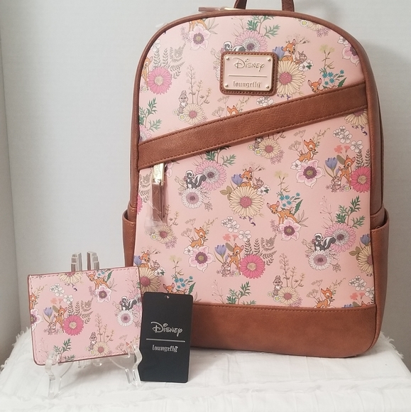 Loungefly Handbags - Loungefly Disney Bambi Floral Set